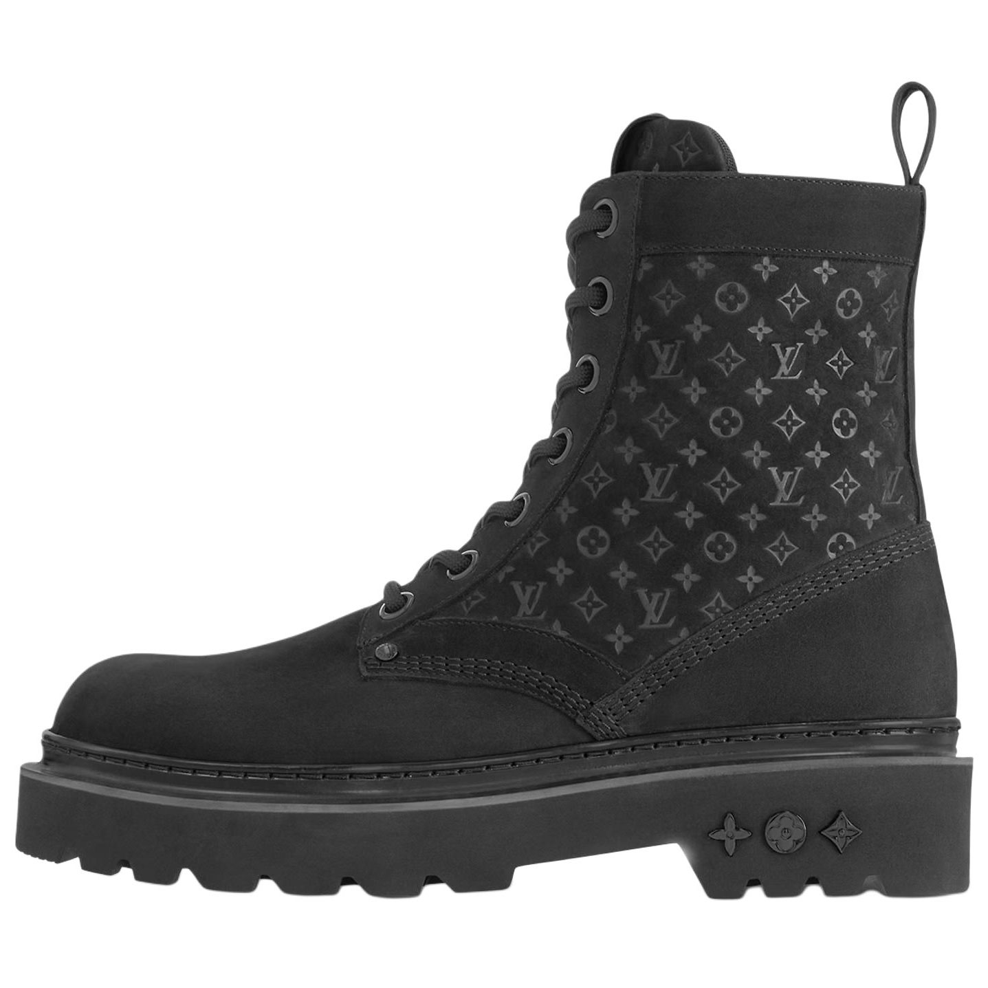 

LOUIS VUITTON Ботинки Ranger Ankle Boots мужские черные