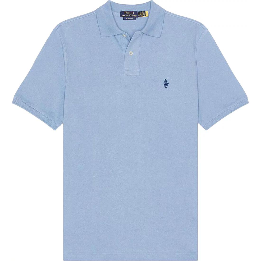

Сетчатая поло Polo Ralph Lauren, Светло-голубой