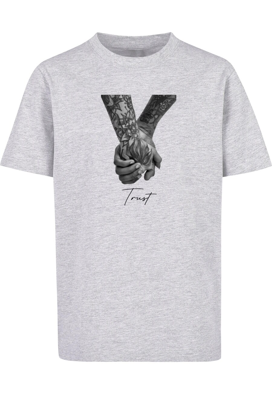 

Рубашка Mister Tee Trust 2.0, светло-серый