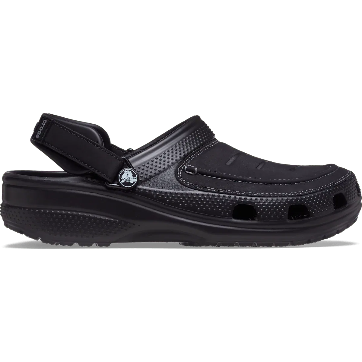 Мужские классические сабо Yukon Vista II LiteRide Crocs, Black/Slate Grey