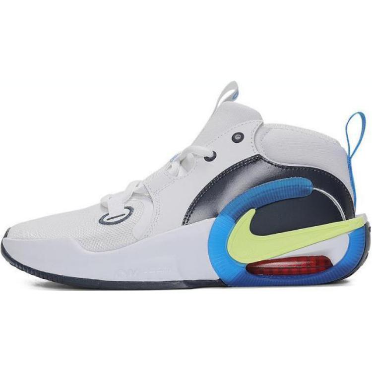 

Баскетбольные кроссовки Air Zoom Crossover 2 с износостойким верхом средней высоты для детей Nike, белый