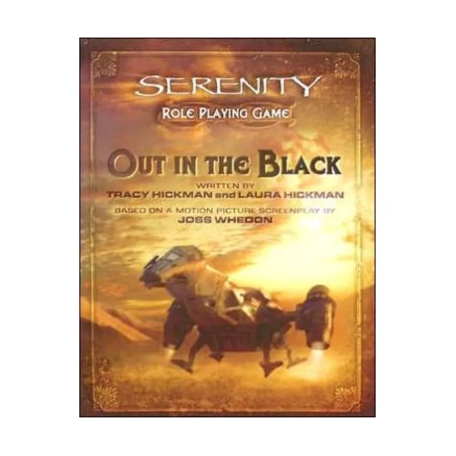 

Out in the Black, Serenity, мягкая обложка