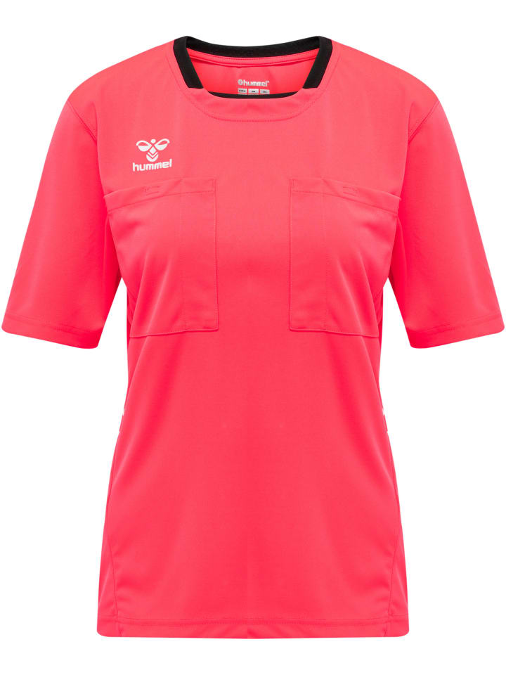 

Функциональная рубашка Hummel Klettverschluss T-Shirt S/S Hmlreferee Multisport Damen, цвет DIVA PINK