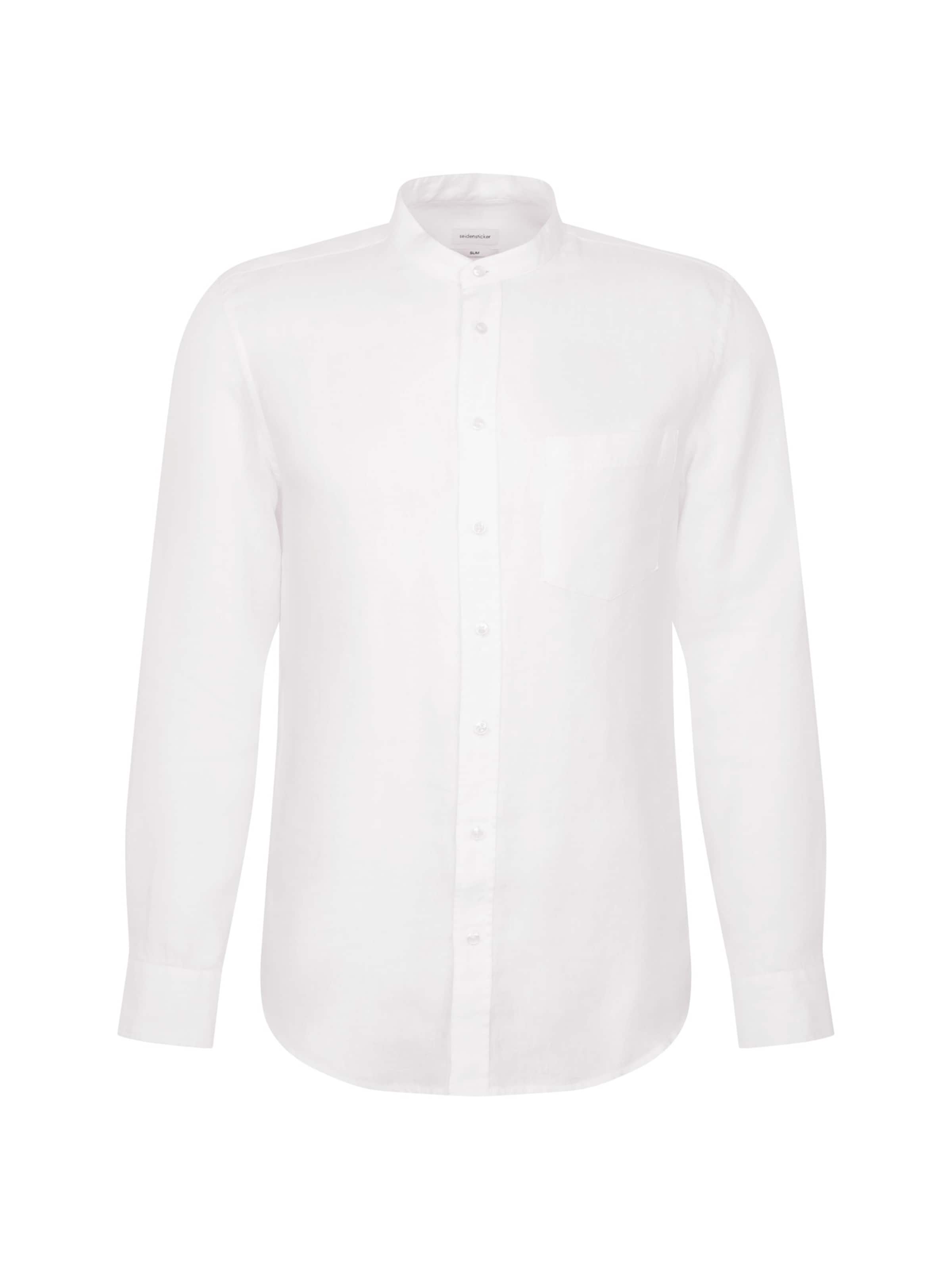 

SEIDENSTICKER Комфортная рубашка на пуговицах 'Schwarze Rose' в белом цвете