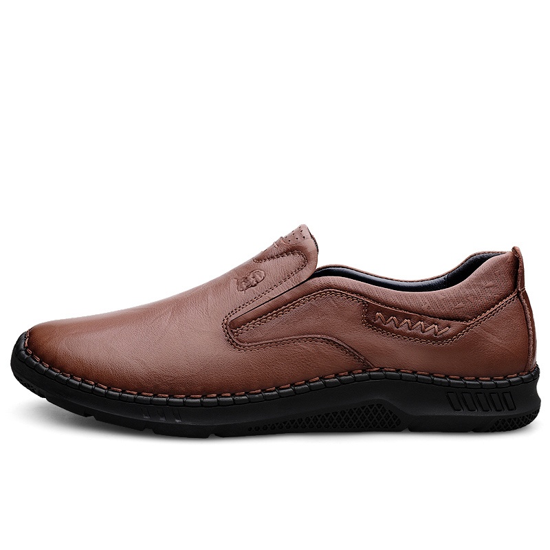 

LAORENTOU Мужские повседневные туфли мужские низкие черно-коричневые коричневые, цвет Brown