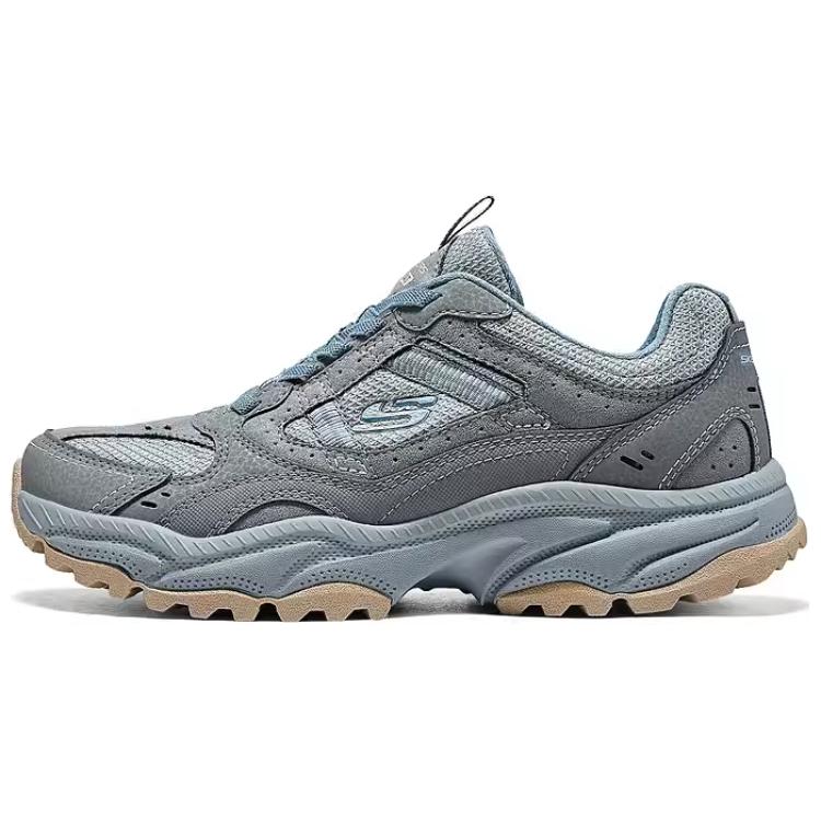 

Skechers Женские низкие походные туфли Outdoor серые, цвет Gray