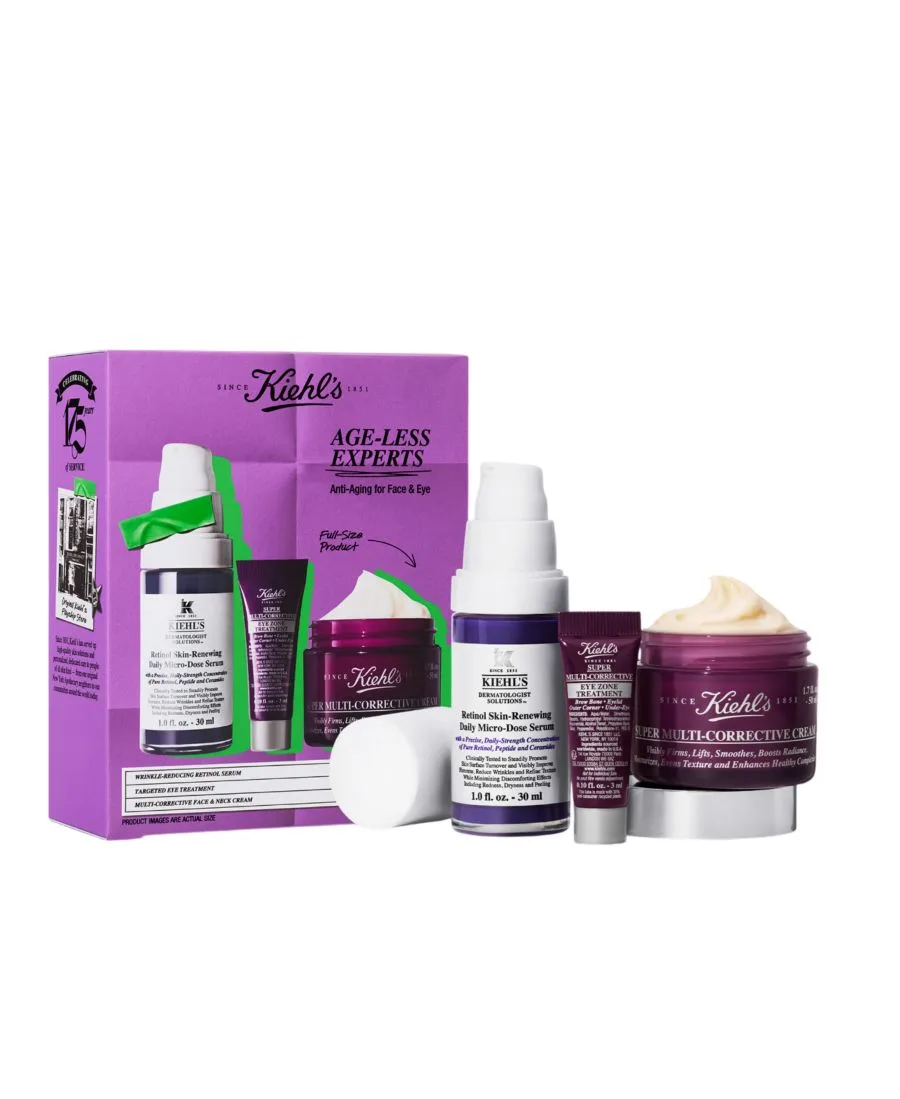 Kiehl's Since 1851 Набор для ухода за лицом Age-Less Experts из 3 предметов