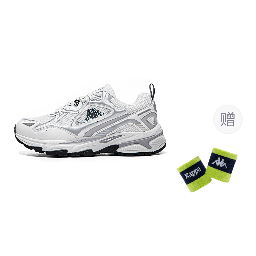 

Амортизация в области крыльев, противоскользящее и износостойкое покрытие, легкий вес, регулируемая высота, низкие беговые кроссовки, унисекс Kappa, heron feather белый/olympic серый[includes wrist brace]