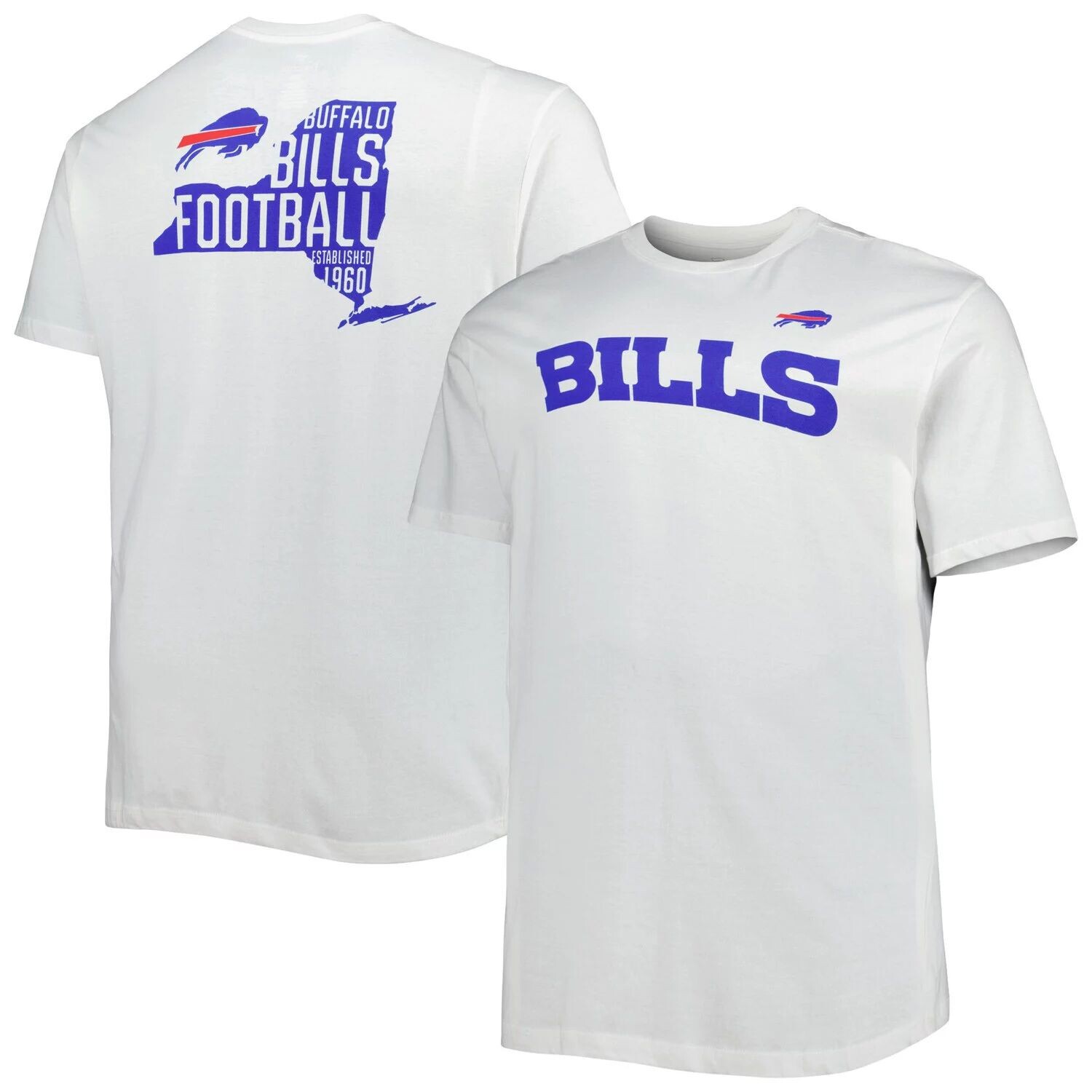 

Мужская белая фирменная футболка Buffalo Bills Big & Tall Hometown Collection Hot Shot Fanatics, Белый, Мужская белая фирменная футболка Buffalo Bills Big & Tall Hometown Collection Hot Shot Fanatics