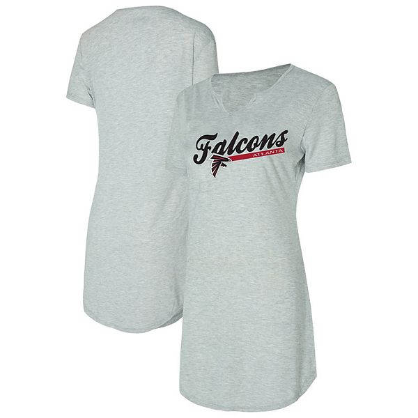 

Женская футболка-поло Concepts Sport серого цвета Atlanta Falcons Petition Knit Unbranded