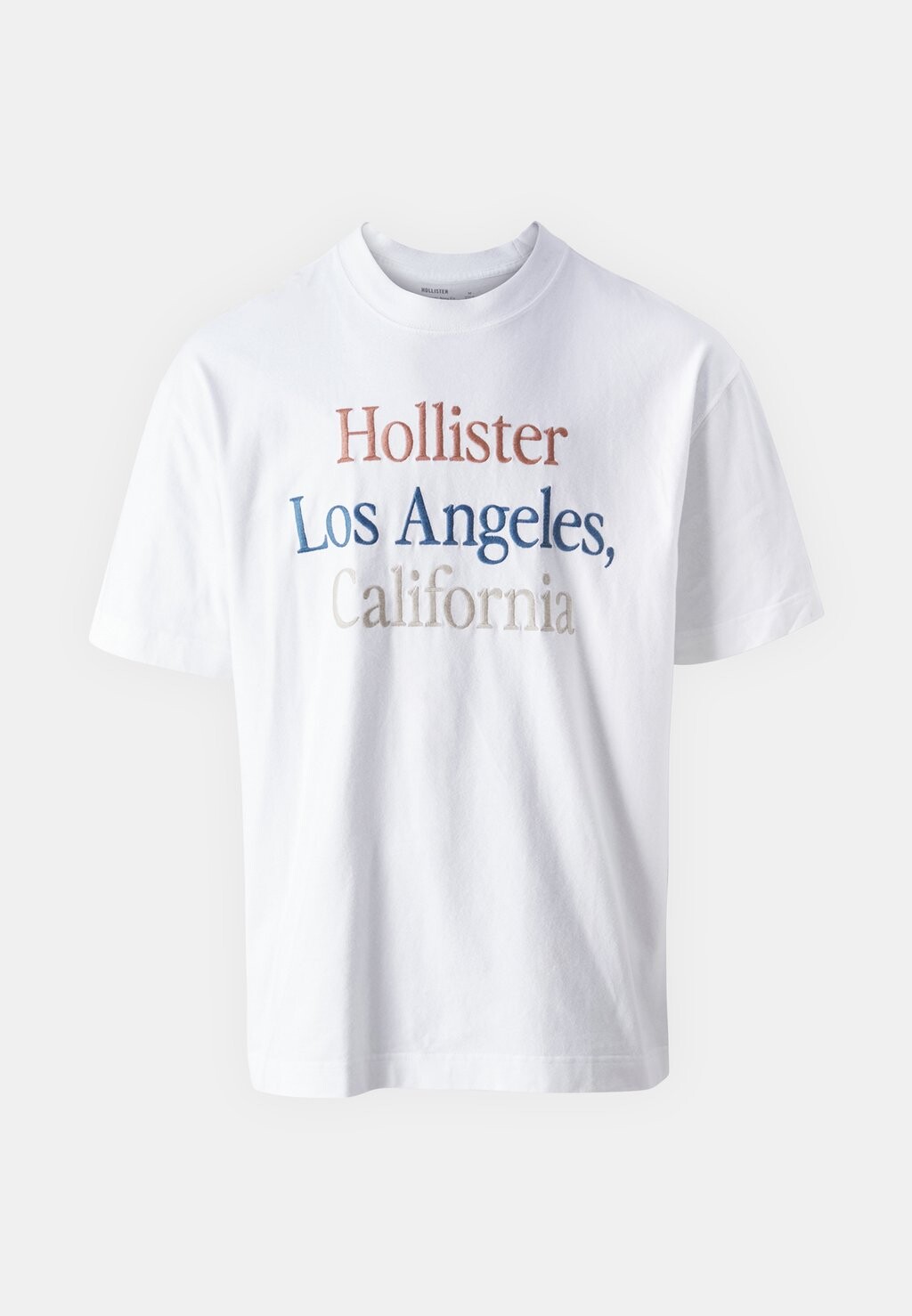 

Футболка с принтом BOXY FASHION LOGO Hollister Co., белый