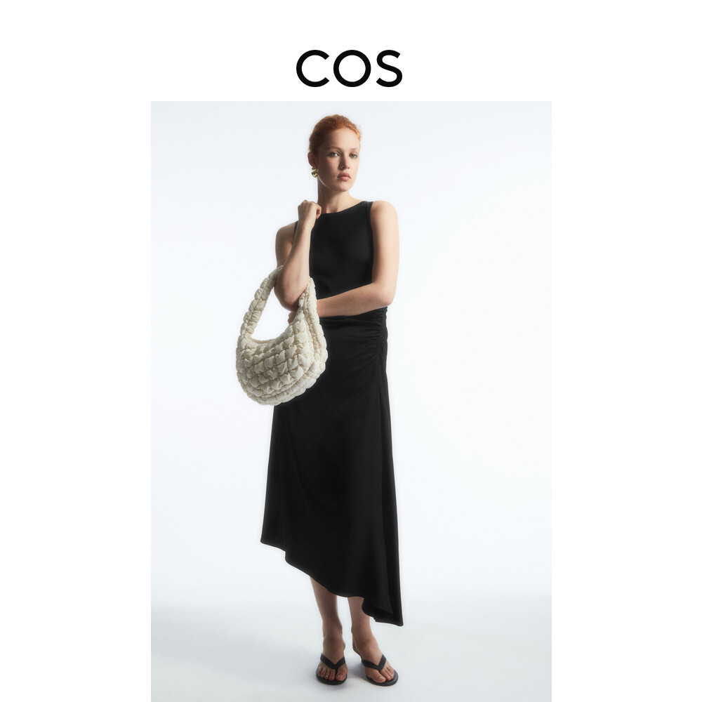 

Женское асимметричное платье Cos, черный