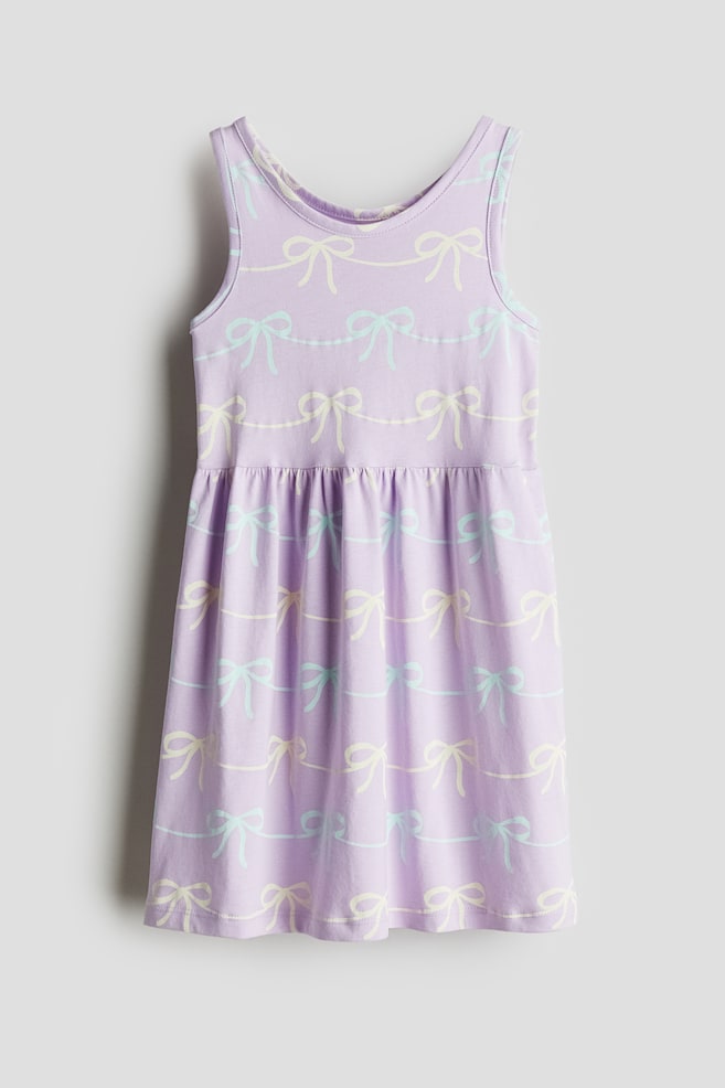

Платье из хлопка с узором H&M, мультиколор