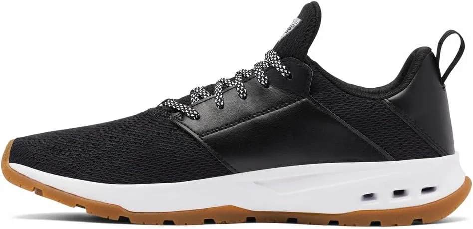 Мужские лодочные туфли Columbia Tamiami PFG, Black White — фото 4