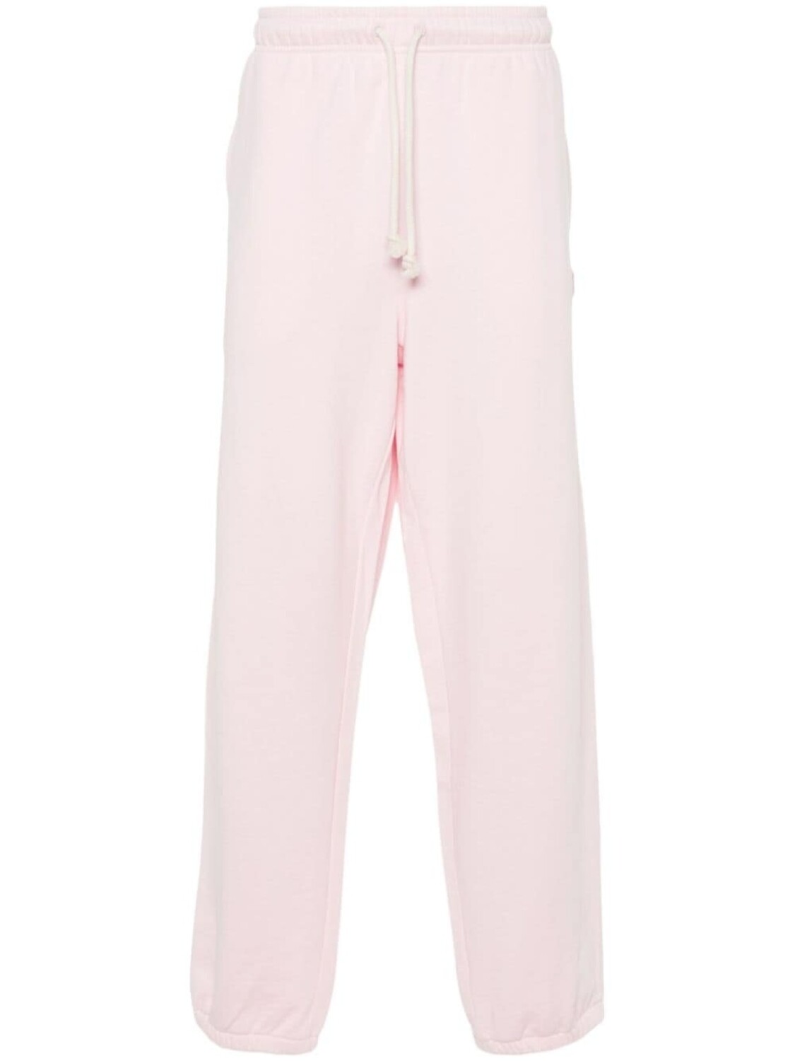 

Acne Studios брюки из джерси с нашивкой Face, розовый
