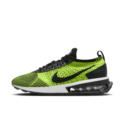 

Кроссовки Nike Air Max Flyknit Racer, цвет Volt/White/Sequoia/Black