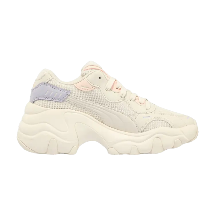 

Кроссовки Puma Wmns Pulsar Wedge Mesh Frosted Ivory Rosebay, кремовый
