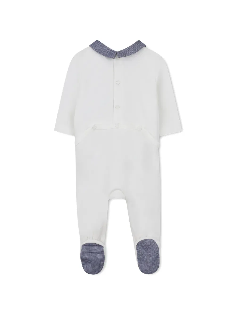 Комплект детского комбинезона с логотипом Kenzo Kids, белый — фото 4