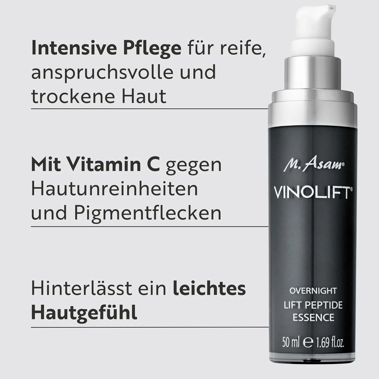 Эссенция M. Asam — Ночная лифтинг- для лица VINOLIFT Overnight Lift Peptide Essence — фото 2