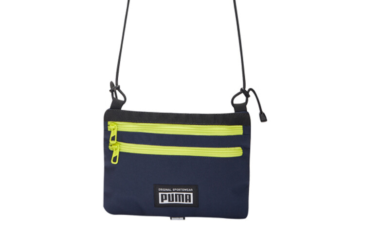 

Сумка через плечо унисекс Puma, Tweed blue/yellow