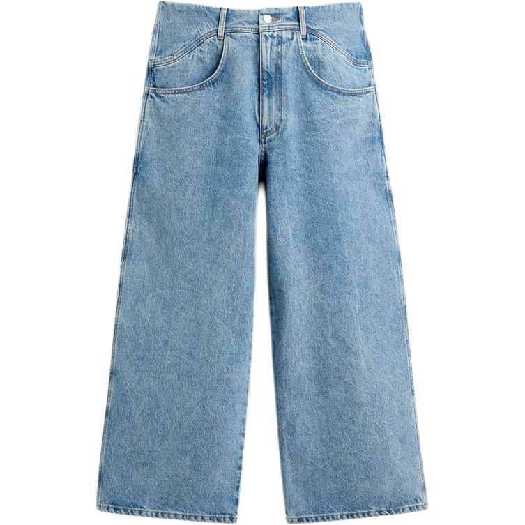 ZARA Джинсы Nanushka X Nanushka Collaboration мужские светло-голубые — фото 3