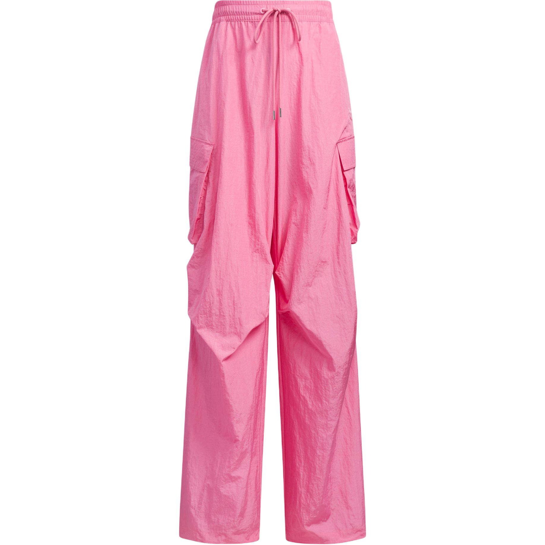 Adidas Originals Парашютные повседневные брюки женские pink — фото 3