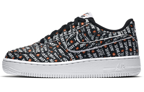 

Кроссовки Nike Air Force 1 Low Just Do It Pack Black GS