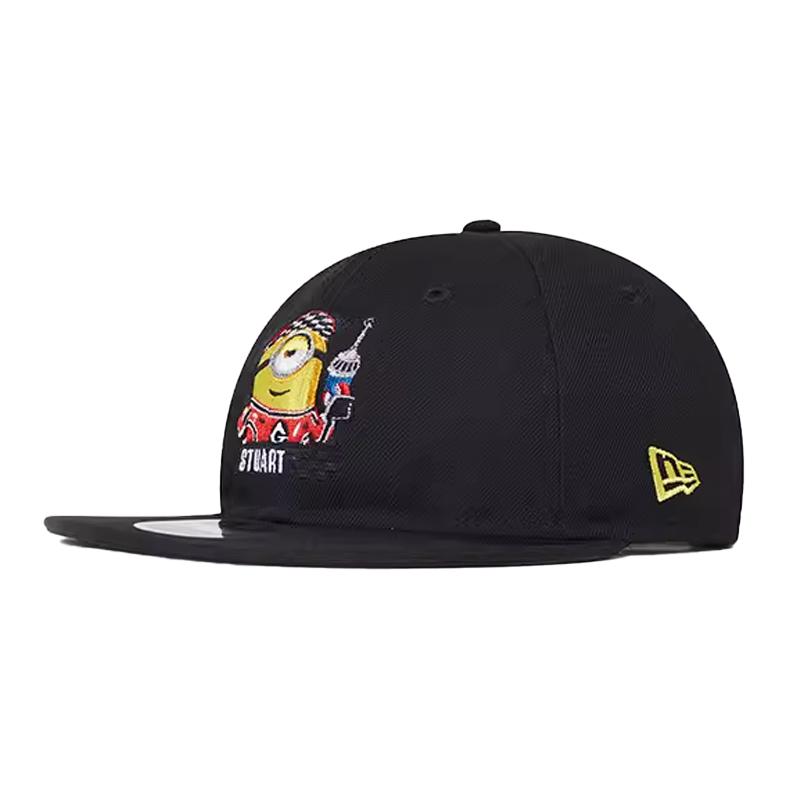 

New Era Бейсболка из полиэстера унисекс черная, Black