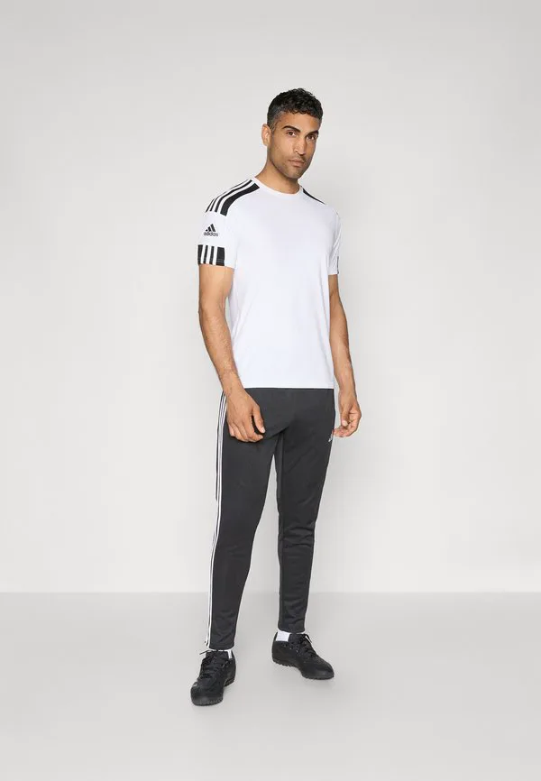Tiro25 essentials зимние тренировочные штаны узкие мужские спортивные штаны Adidas Performance, Black/White — фото 2