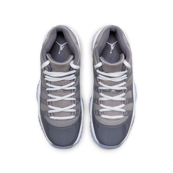 Кроссовки 11 retro 'cool grey' 2021 Air Jordan, серый — фото 4
