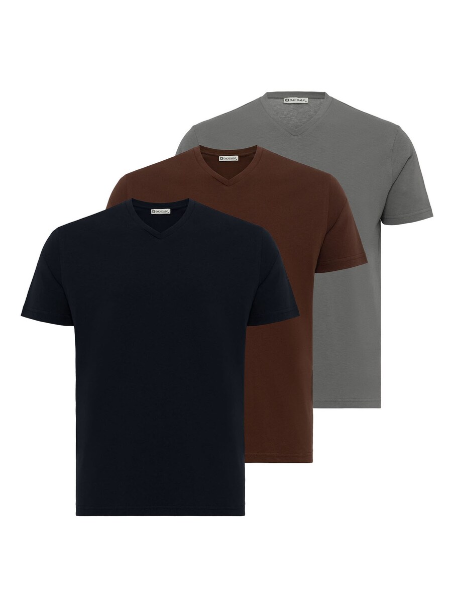 

Классическая футболка Dandalo Shirt, цвет brown/grey/black
