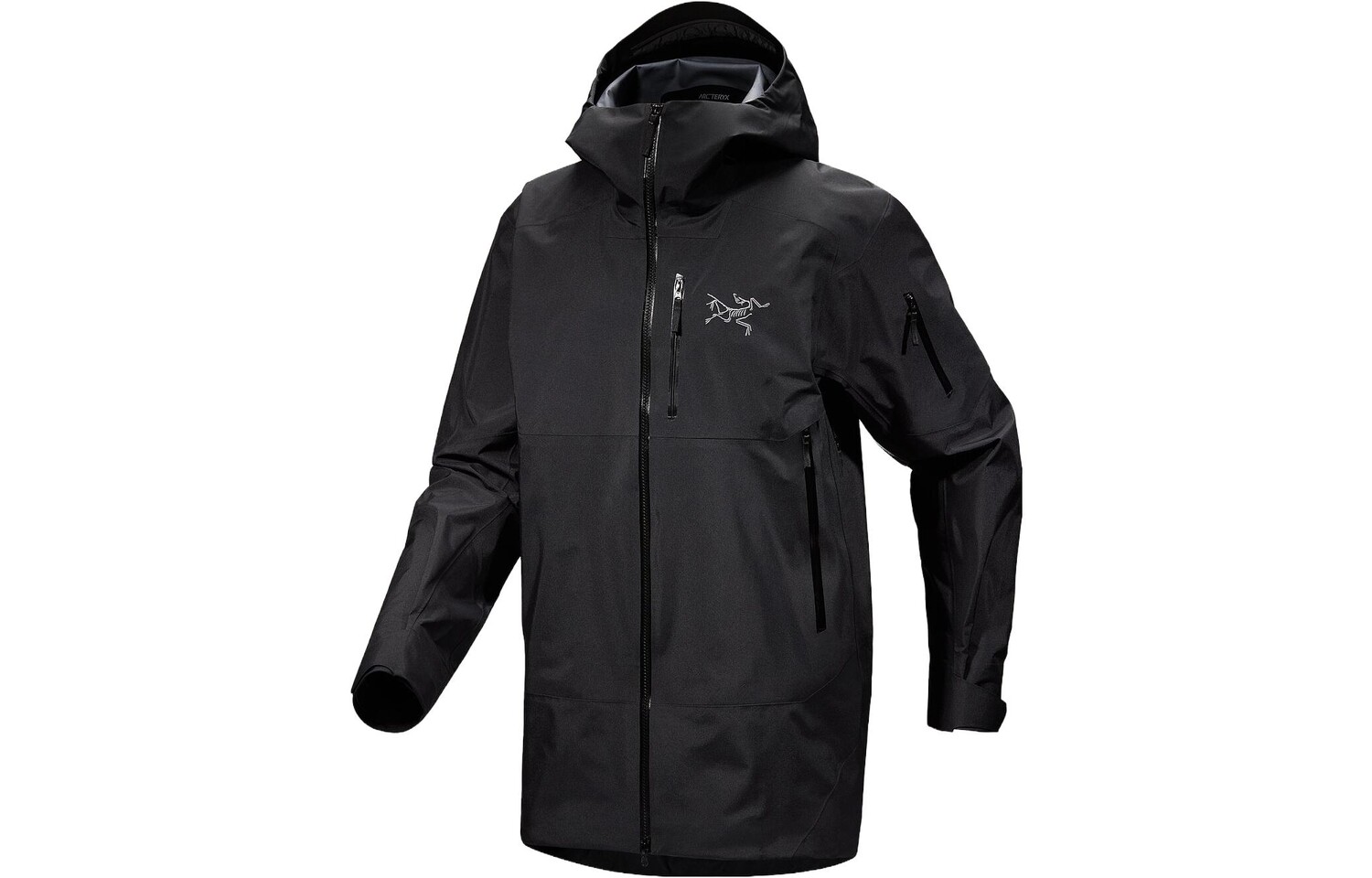 

Куртка мужская Arcteryx с карманом на молнии, черный