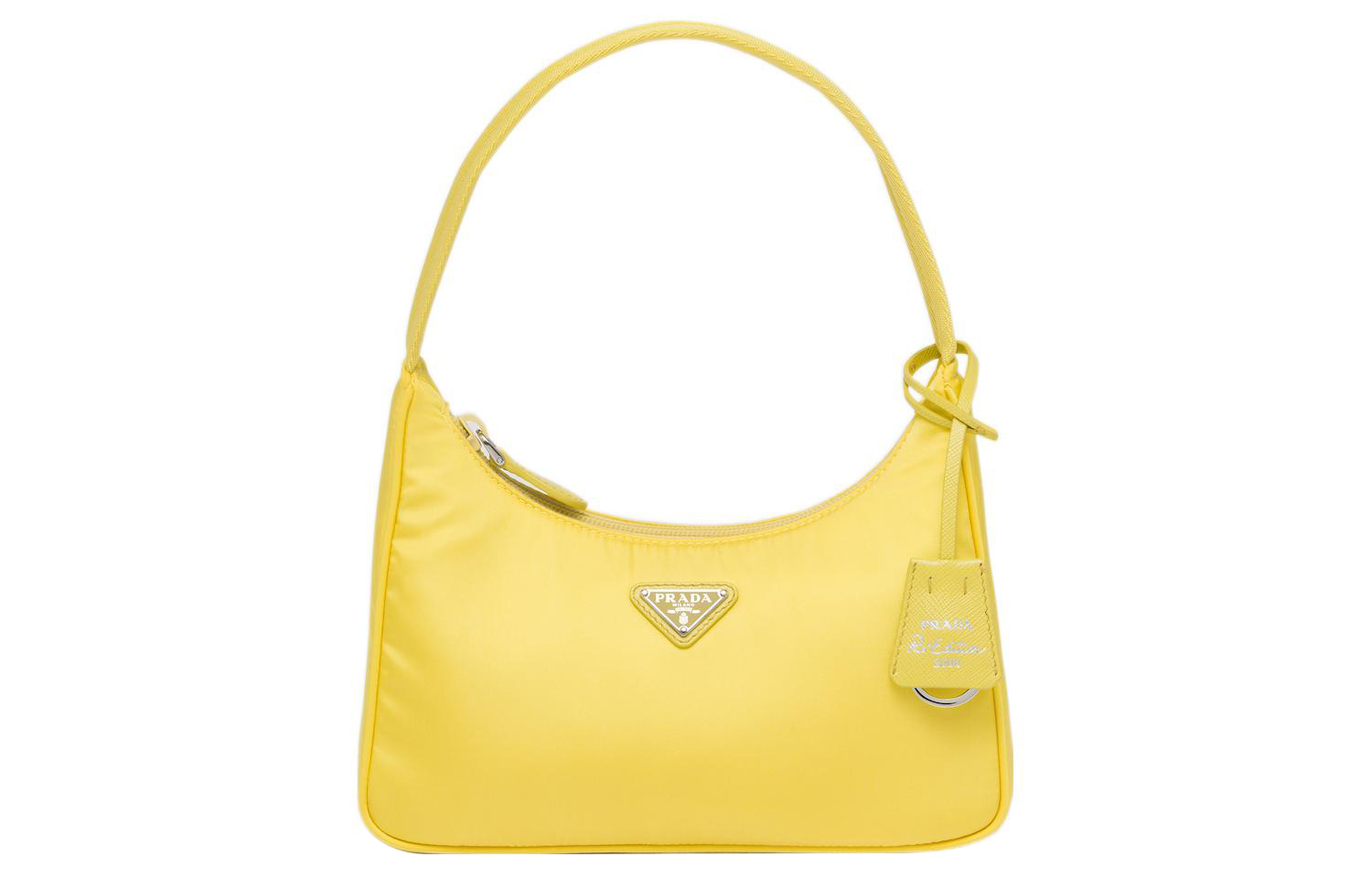 

Женская мини-сумочка Re Edition из переработанной нейлоновой ткани, цвет «помело» Prada, basic set (bag+dust bag)