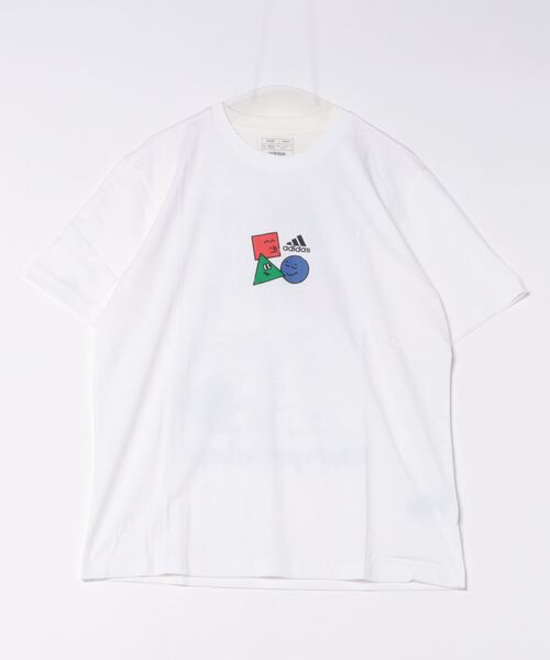 

Футболка с графическим принтом adidas, белая, Белый, Футболка с графическим принтом adidas, белая