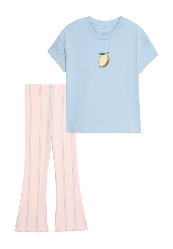 Леггинсы-брюки Lemon outfit Marks & Spencer, мультиколор