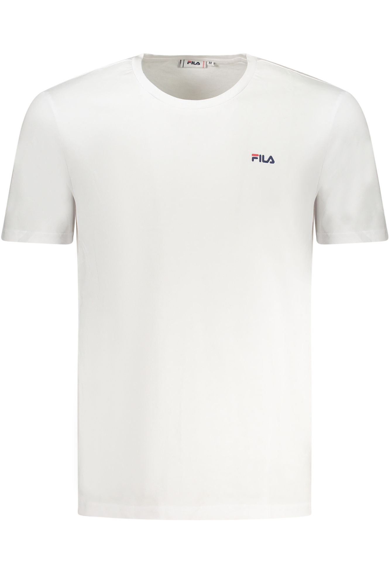 

Мужская футболка Fila хлопковая с круглым вырезом, синий/белый