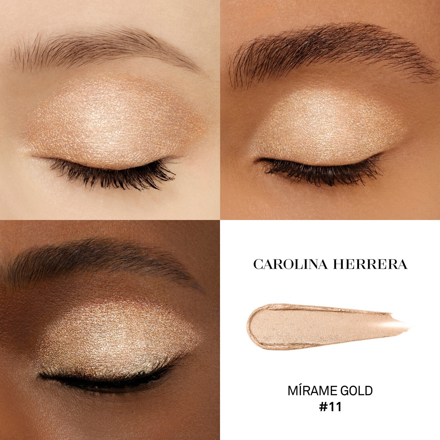 Тени для век chic stick Carolina Herrera, 11 - mírame gold, вес 1.4 гр. — фото 3