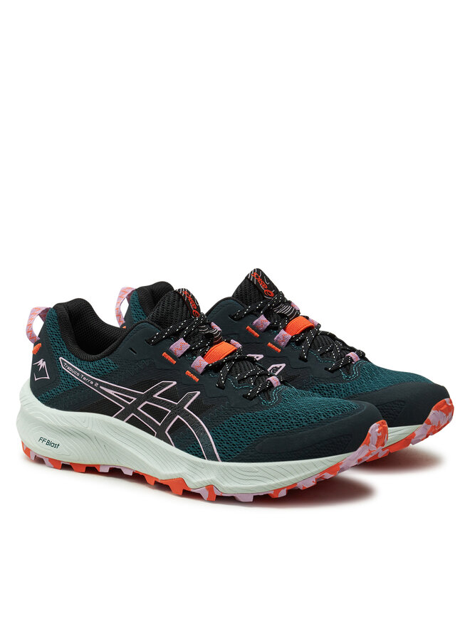 Беговые кроссовки Asics, зеленый — фото 2