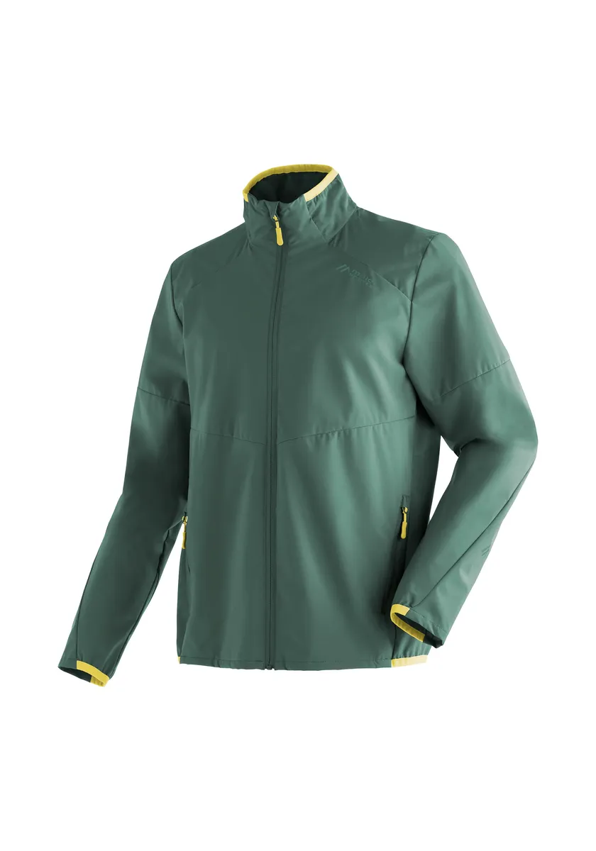 

Куртка Maier Sports Softshell "Brims M", дышащая мужская куртка для активного отдыха, водоотталкивающая походная куртка, зеленый