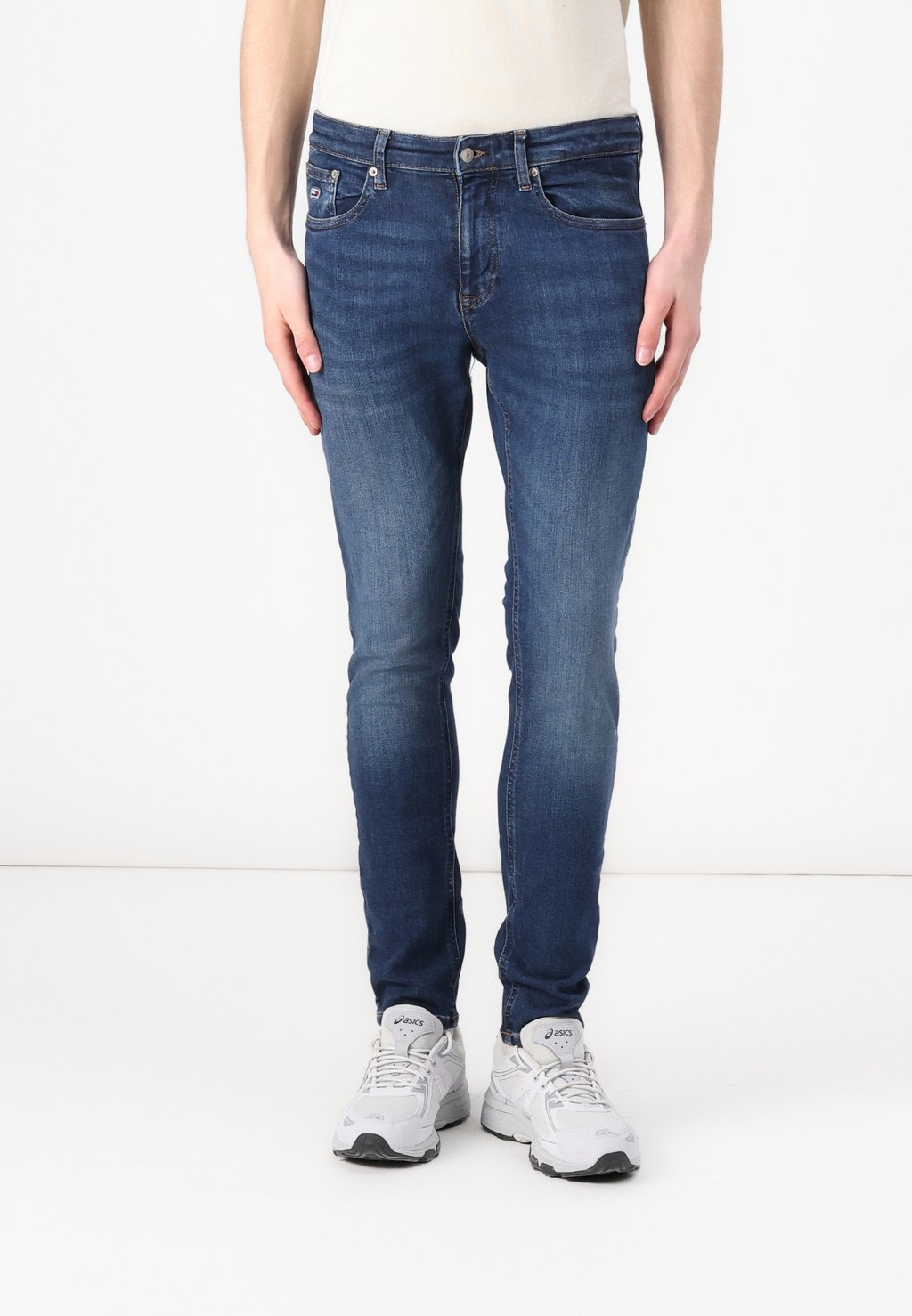 

Зауженные джинсы AUSTIN SLIM - Slim fit jeans Tommy Jeans, цвет Denim Dark