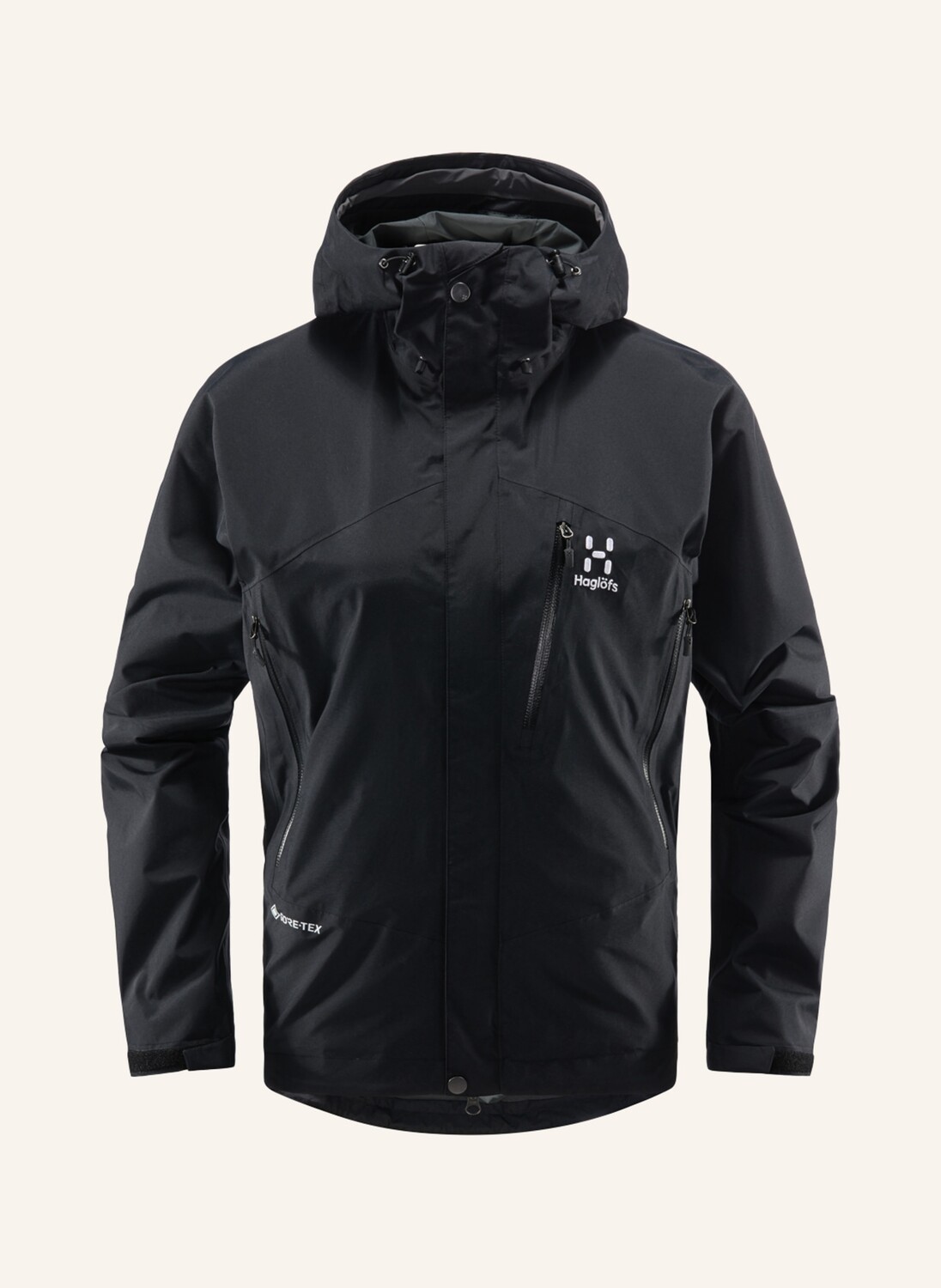 

Жёсткая куртка astral gtx Haglöfs, черный