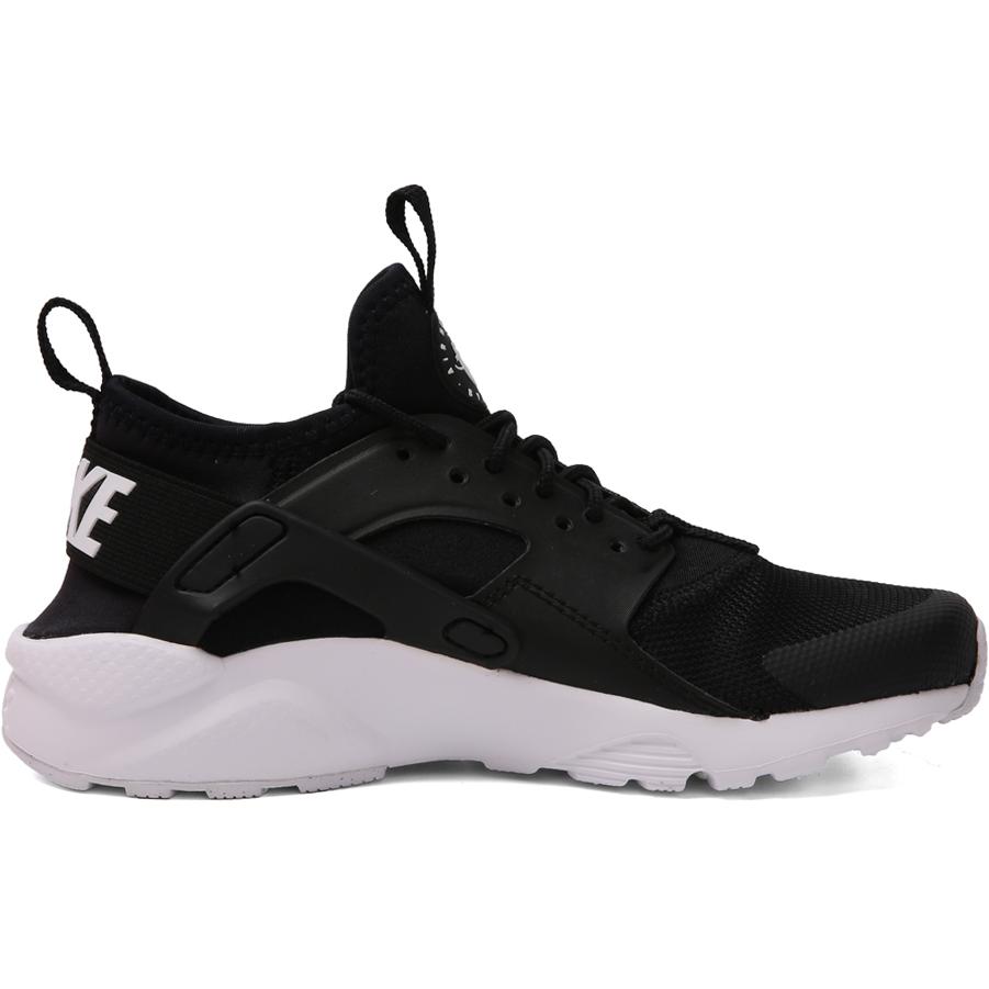 Nike Детские кроссовки Air Huarache для бега низкие противоскользящие износостойкие черные для подростков — фото 3