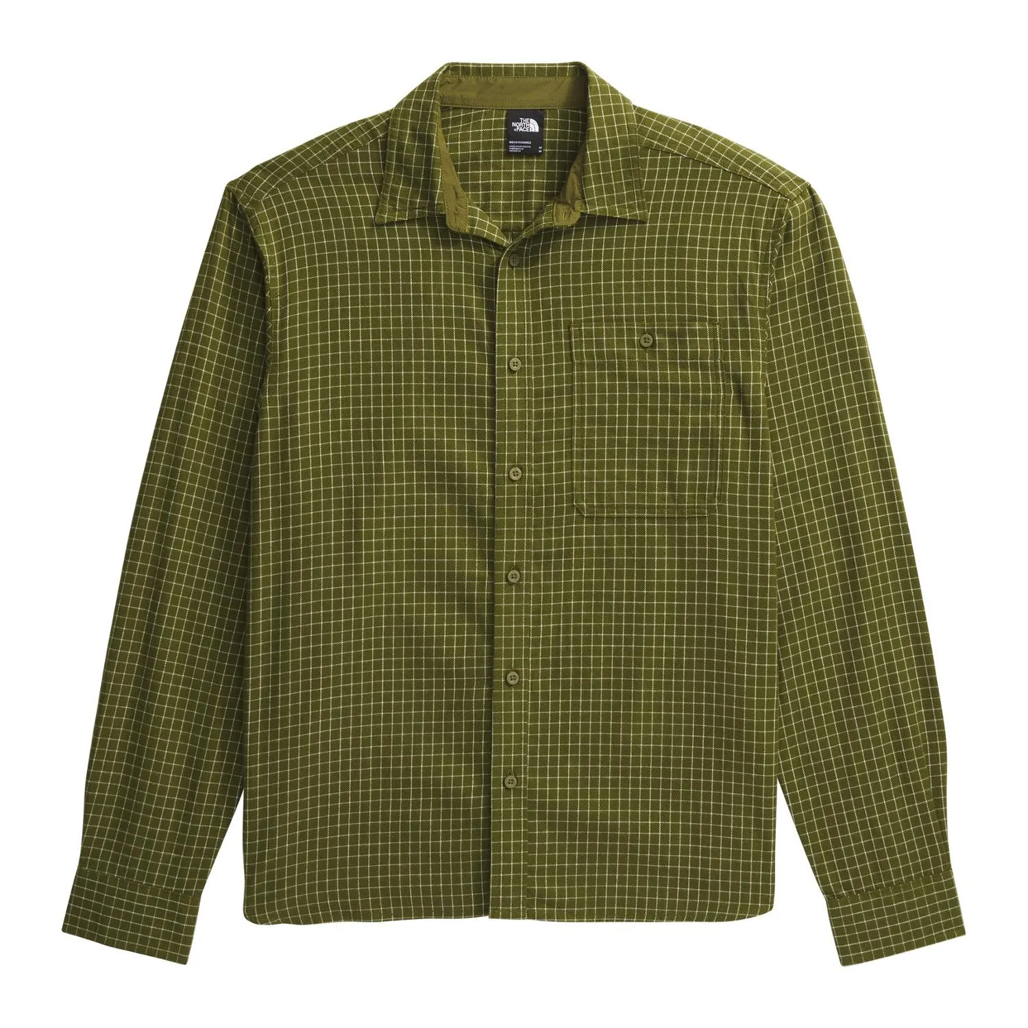 

Рубашка из легкого фланеля Arroyo - мужская The North Face, Forest Olive Grid Plaid