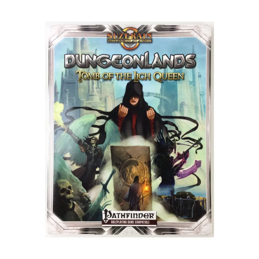 

Tomb of the Lich Queen Part I of III (Pathfinder Color Edition), Dungeonlands (Savage Mojo), мягкая обложка