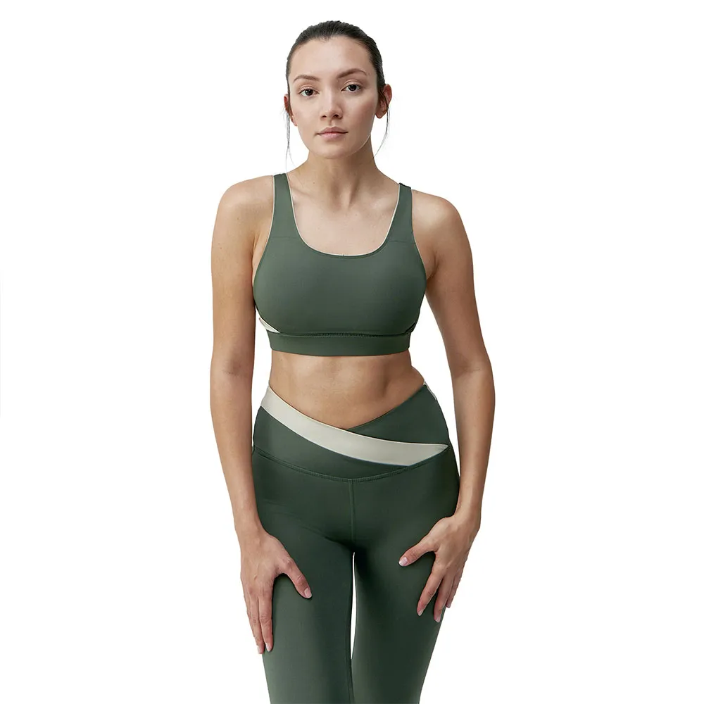 

Спортивный топ Born Living Yoga Duo medium support, зеленый