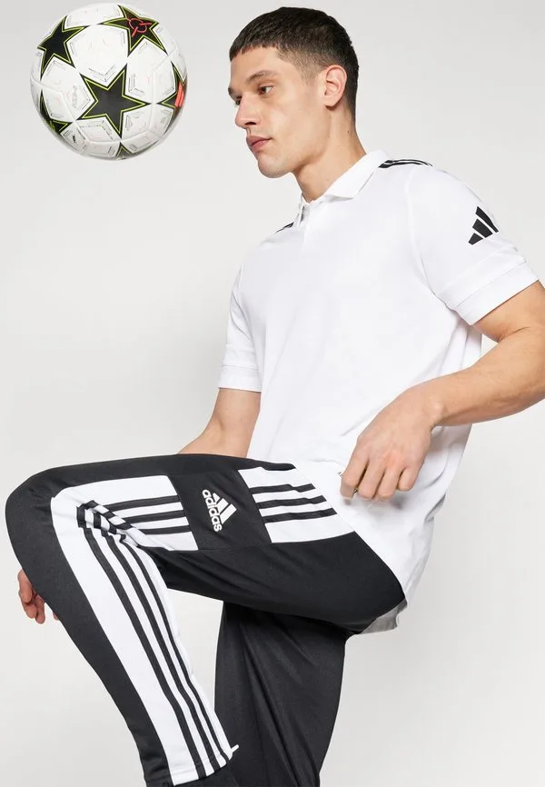 Поло-Рубашка squadra25 c Adidas Performance, White/Black — фото 4