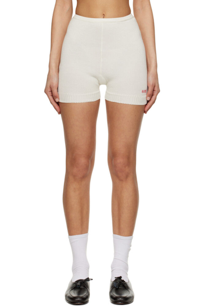 

Шорты-безе Off-White Bode