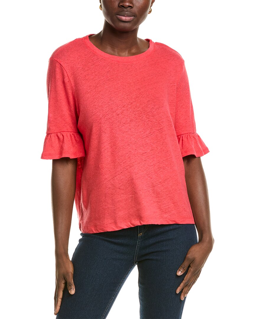 

LK Bennett Gene топ из льняной смеси, розовый