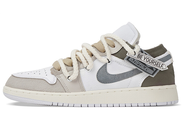 

Jordan Air Jordan 1 винтажные баскетбольные кроссовки мужские, Grey/Brown
