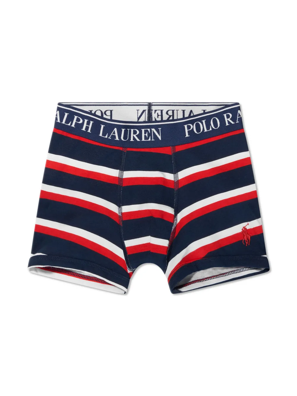 Комплект из двух боксеров с вышивкой Polo Pony POLO RALPH LAUREN KIDS, серый — фото 3